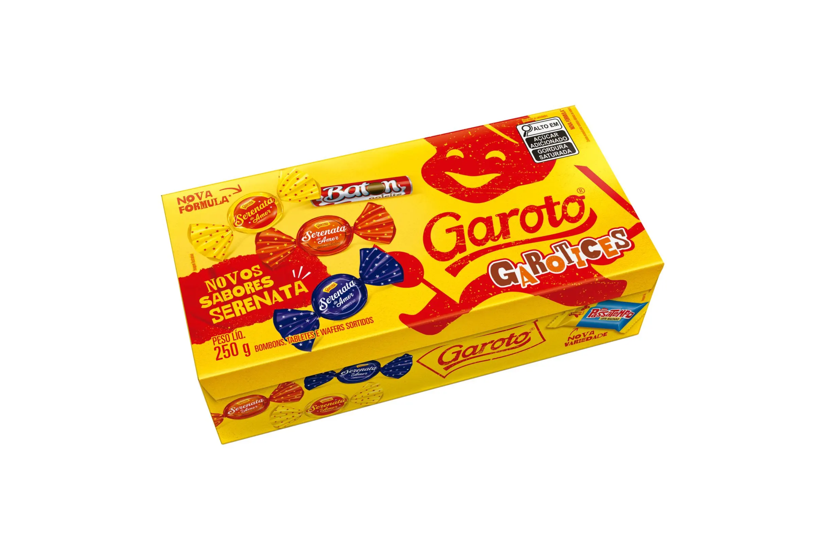Econômico Garoto Caixa Bombom 250g