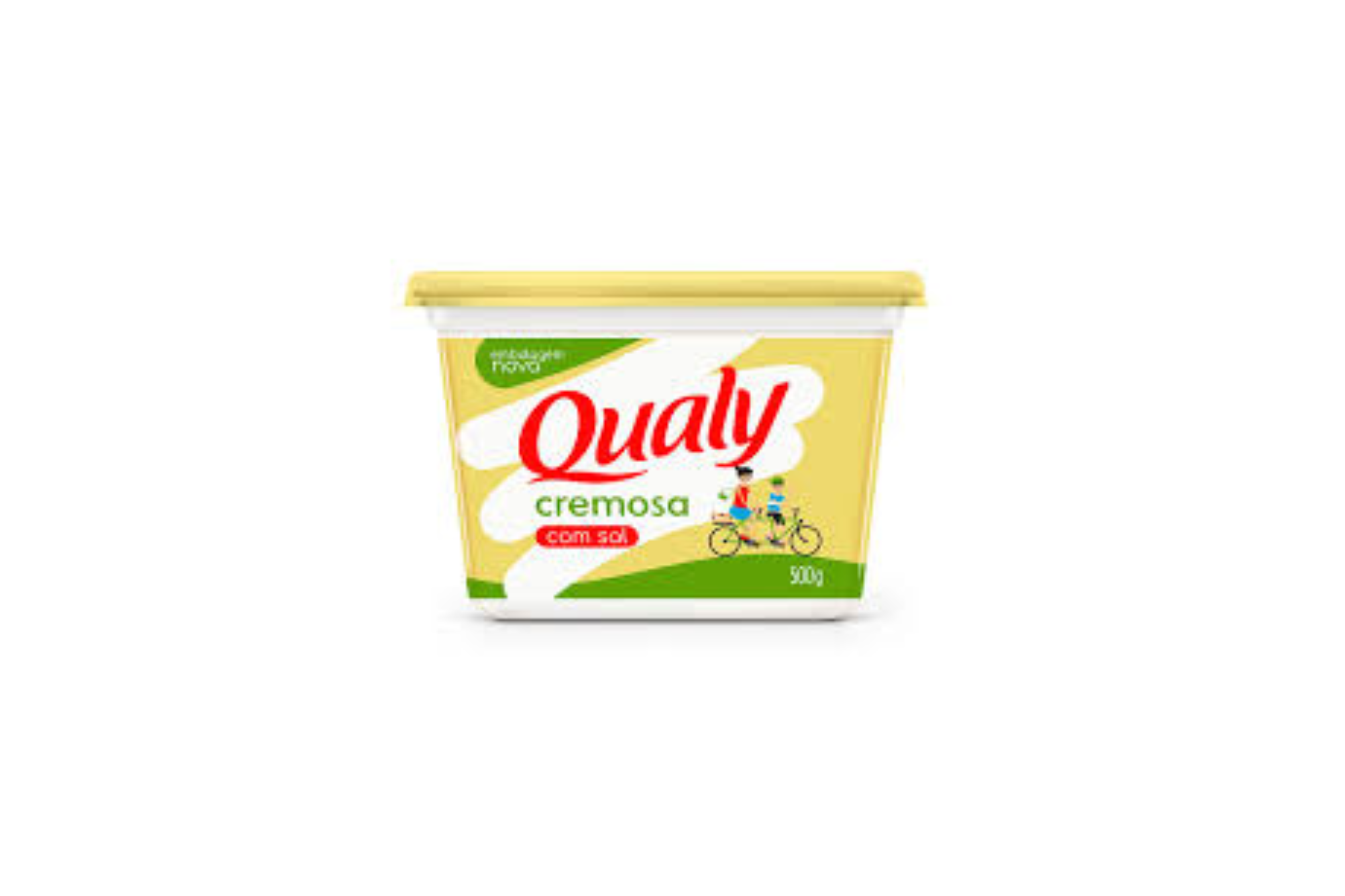 Margarina Cremosa com Sal Qualy Qmix Pote 500g
